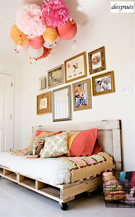 Muebles hechos con palets Omaña muebles