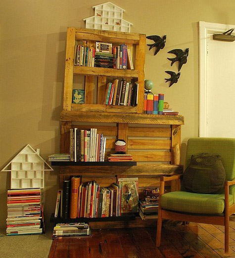 Muebles hechos con palets Omaña muebles