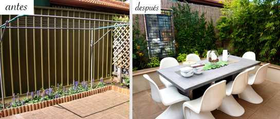 patio reformado