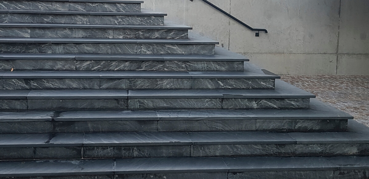 peldano escaleras pizarra - 5 peldaños para decorar escaleras exteriores