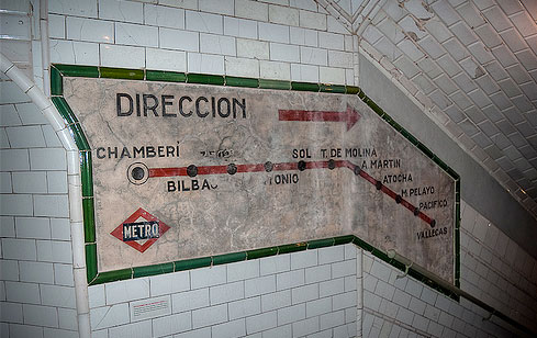 Azulejo tipo metro