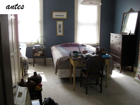 dormitorio antes - La Renovacion de Percy