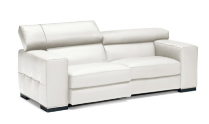 sofá con asientos deslizantes