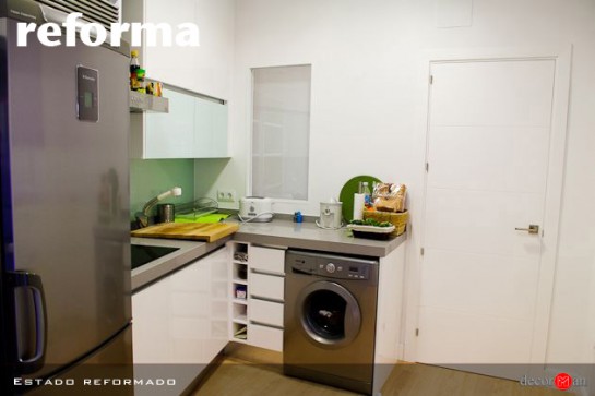 reforma vivienda madrid cocina reformada 545x363 - Una reforma en 43m2
